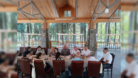 Əli Məsimli Qaxda ziyalılarla görüşdü - FOTO