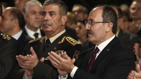 Bakıda Türkiyənin Zəfər bayramı qeyd edildi - FOTOLAR