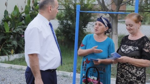 Ceyhun Məmmədov Beyləqanda seçicilərlə görüşdü