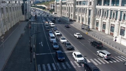 Bu yollarda tıxac var - FOTOLAR