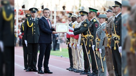 Nazir müavini Türkiyədə hərbi məktəblərin buraxılış mərasimlərində iştirak etdi - FOTOLAR