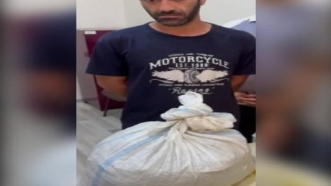 Keçmiş məhkumdan 5 kq narkotik götürülüb