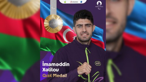 Olimpiya çempionu qələbəsini şəhid ailələrinə həsr etdi
