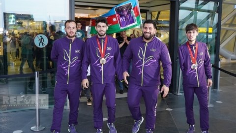 Paralimpiyaçılarımızın ilk qrupu Vətənə qayıdıb