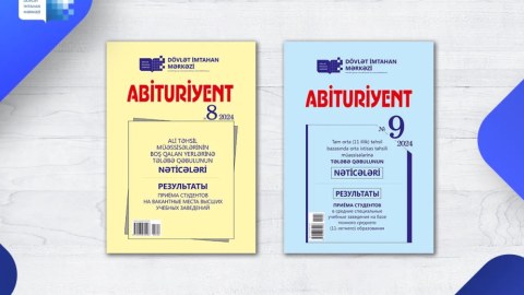 &ldquo;Abituriyent&rdquo; jurnalının 8-ci və 9-cu nömrələri nəşr olundu