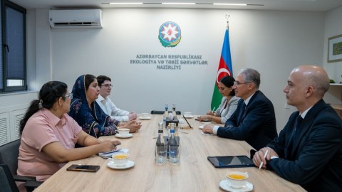Muxtar Babayev Beynəlxalq Parlamentarilər Konqresinin baş katibi ilə görüşüb