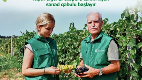 Aqrar sığorta eksperti təlimi üçün sənəd qəbulu başlayır