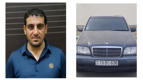 Narkotikin təsiri altında maşın sürən şəxs həbs edildi