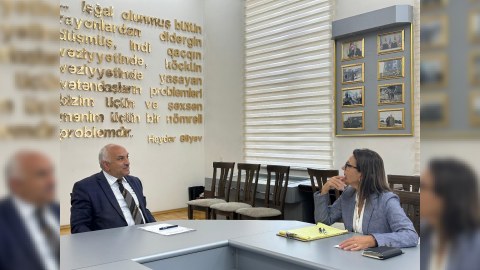 Komitə sədrinin müavini ispaniyalı jurnalistə müsahibə verdi