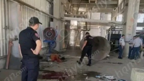 Ermənistanda güclü partlayış - Ölən və yaralananlar var 