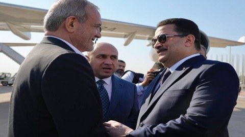 Məsud Pezeşkian İraqa getdi