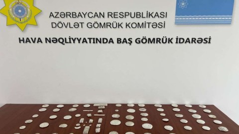 Gömrükdən gizlədilən 25 kiloqram gümüş aşkarlandı