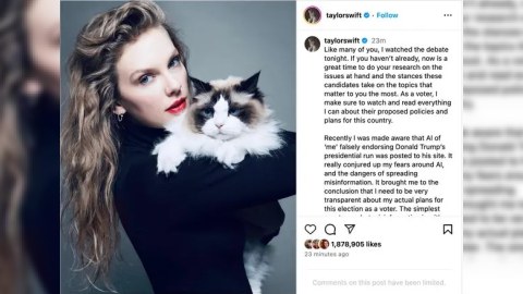 Teylor Svift Kamala Harrisə dəstəyini AÇIQLAYIB