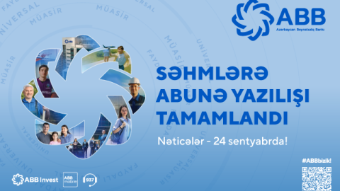 ABB-nin səhmlərinə abunə yazılışı başa çatdı!