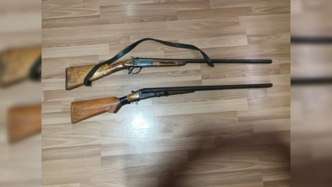 Sumqayıtda 2 ov tüfəngi aşkarlandı