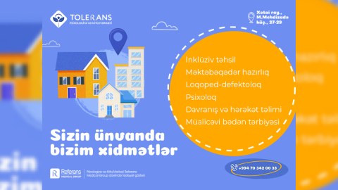 Onlar bir zənglə psixoloji xidmətlər üçün ünvanınıza gəlir!