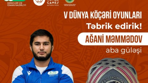 Astanada növbəti MEDALIMIZ