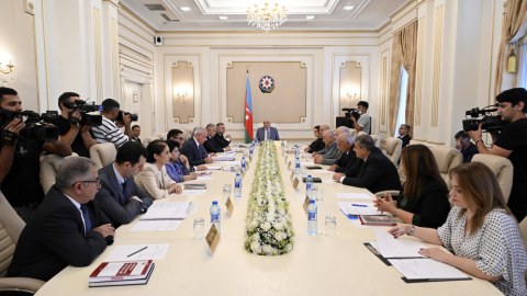 MSK-nın bugünkü iclasında müzakirə olunan məsələlər 
