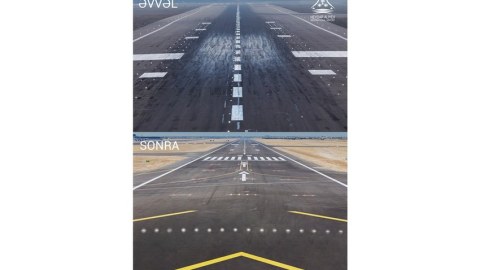 Heydər Əliyev Beynəlxalq Aeroportunda yeni uçuş-enmə zolağı istifadəyə verildi