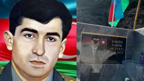 Lerikdə şəhid abidəsinə qarşı tərbiyəsizlik - Saxlanılan var