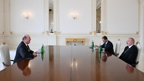 İlham Əliyev qəbul keçirdi