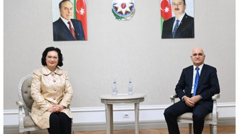 Şahin Mustafayev Beynəlxalq Olimpiya Komitəsinin üzvü ilə GÖRÜŞDÜ
