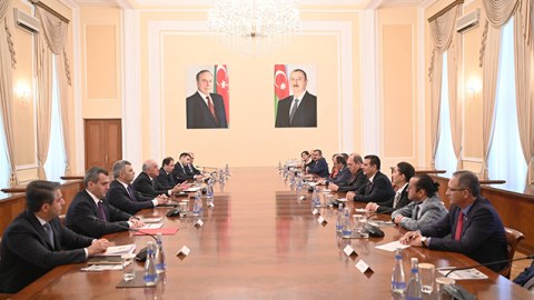 Əli Əsədov Türkiyə nümayəndələri ilə görüşdü