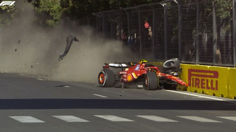  “Formula 1”də ağır qəza - FOTOLAR