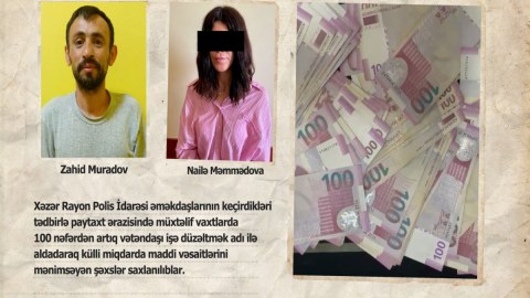 İşə düzəltmək adı ilə 100-dən çox vətəndaşı aldatdı