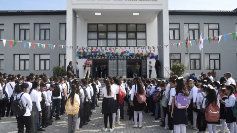 Heydər Əliyev Fondu Şamaxıda məktəb tikdirib