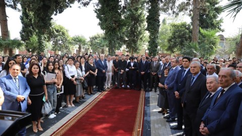 Gəncə Dövlət Universitetində yeni tədris binası istifadəyə verildi - FOTO