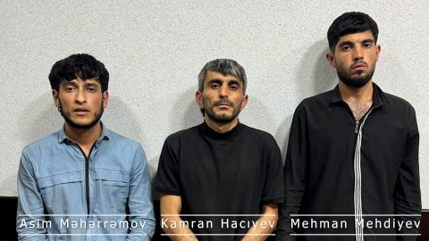 Mağazaları talayan və “Prius” qaçıran dəstə üzvləri saxlanıldı - VİDEO+FOTO