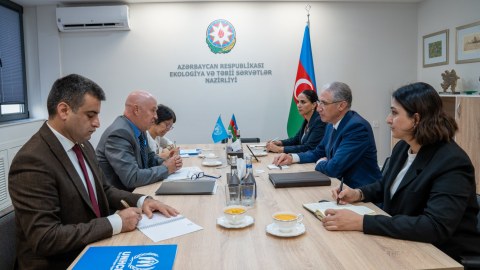 Muxtar Babayev BMT nümayəndəsi ilə COP29-u müzakirə etdi
