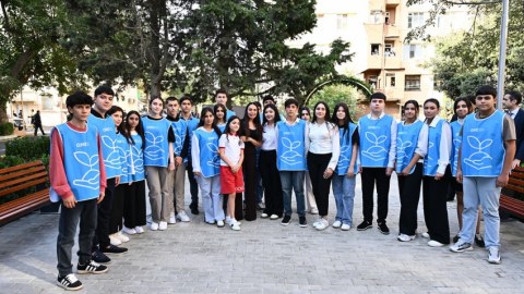 Leyla Əliyevanın iştirakı ilə növbəti abad həyət istifadəyə verildi