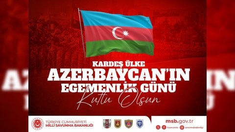 Türkiyə Milli Müdafiə Nazirliyindən Azərbaycana TƏBRİK