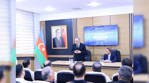 Nərimanov rayon prokurorluğunun yeni binasının açılışı oldu - FOTOLAR