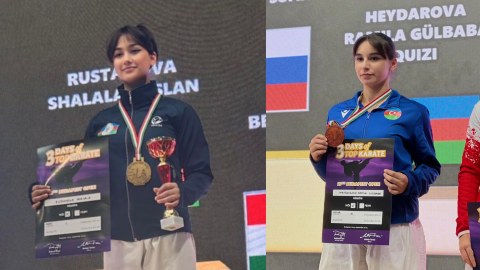 Karateçimiz Macarıstanda qızıl medal qazandı - FOTO