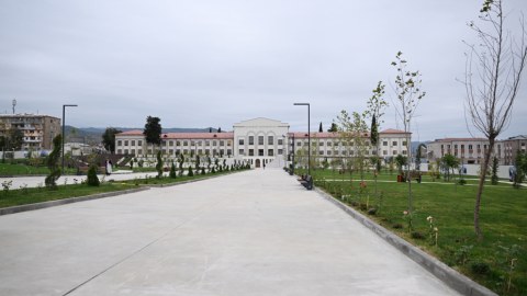 Qarabağ Universitetində ilk dərs günündən GÖRÜNTÜLƏR