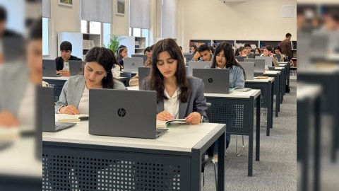 Qarabağ Universitetində ilk dərs günü - FOTOLAR