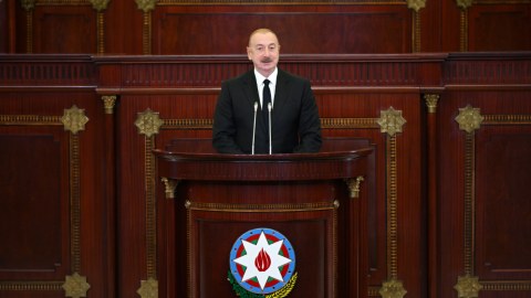 Prezident quru sərhədlərindən danışdı:&nbsp;"Bizi çox böyük fəlakətlərdən xilas etdi"