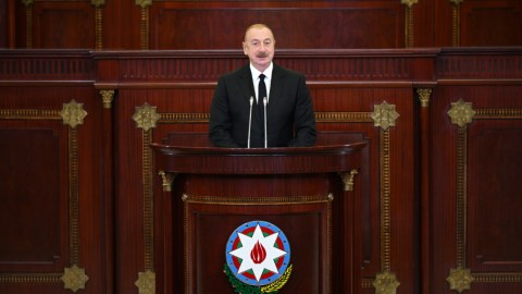 Prezident parlamentin tribunasından hansı mesajları verdi? - TAM MƏTN