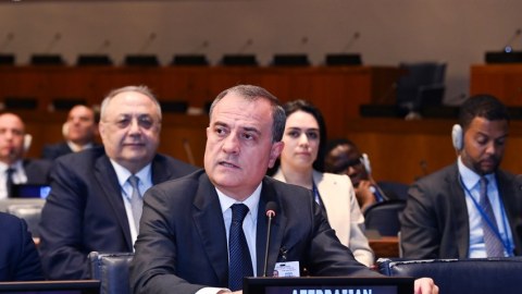 Ceyhun Bayramov BMT-nin iclasında