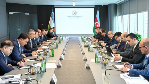 Mikayıl Cabbarov Özbəkistan baş nazirinin müavini ilə görüşdü