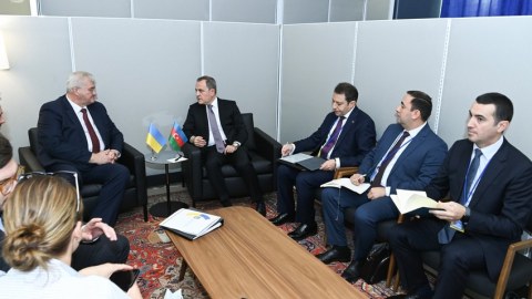 Azərbaycan və Ukrayna XİN başçıları regiondakı vəziyyəti müzakirə etdilər