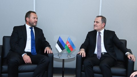 Azərbaycan və Estoniya XİN başçıları GÖRÜŞDÜ