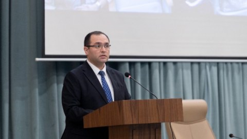 Kənd təsərrüfatı naziri seminarda çıxış etdi - FOTOLAR