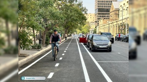 Yol hərəkətinin təşkilində innovativ yanaşma tətbiq edilir - FOTO