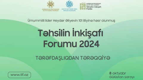 Bakıda Təhsilin İnkişafı Forumu keçiriləcək