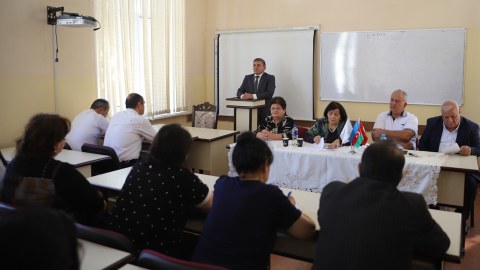 Gəncə Dövlət Universitetində Anım Günü qeyd edilib - FOTO