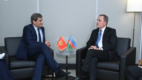 Azərbaycanla Monteneqro arasında regional məsələlər müzakirə olundu